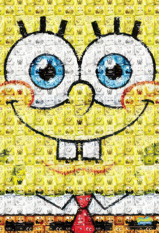 Ensky 300-728　Spongebob Squarepants • Made of Spongebob　300 Pieces Jigsaw Puzzle