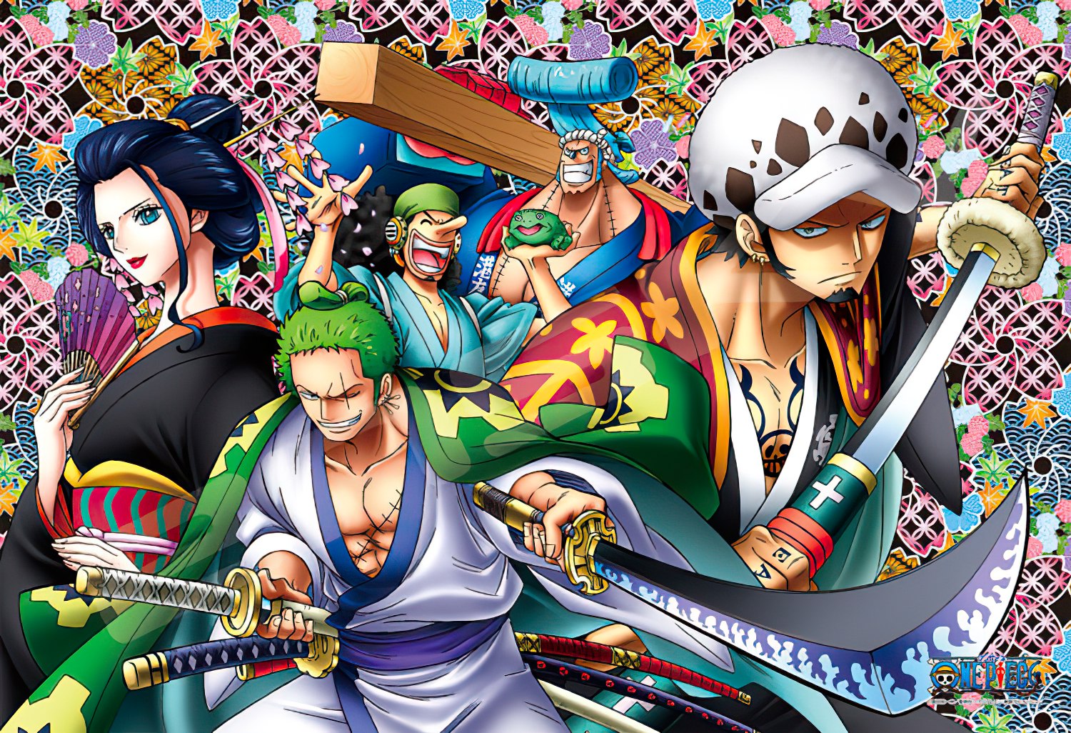 Ensky â€¢ One Piece â€¢ Wano Country (2)ã€€300 PCSã€€Crystal Jigsaw Puzzle