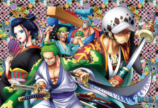 Ensky 300-AC044　One Piece • Wano Country (2)　300 Pieces Crystal Jigsaw Puzzle