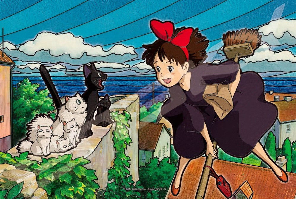 Ensky â€¢ Studio Ghibli â€¢ I Love Koriko Town!ã€€300 PCSã€€Crystal Jigsaw Puzzle