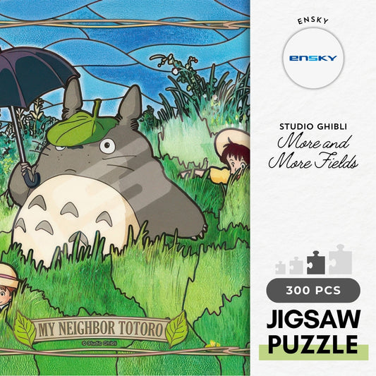 Ensky 300-AC054　My Neighbor Totoro • More and More Fields　300 Pieces Crystal Jigsaw Puzzle