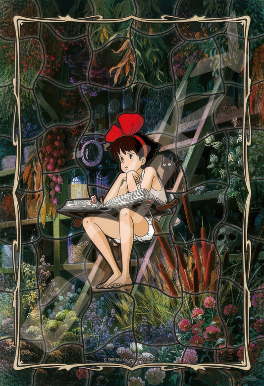 Ensky 300-AC055　Kiki's Delivery Service • Girl's Time　300 Pieces Crystal Jigsaw Puzzle