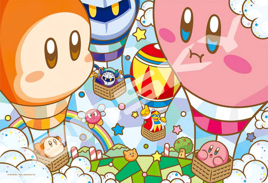 Ensky â€¢ Kirby â€¢ Balloon Festival!ã€€300 PCSã€€Crystal Jigsaw Puzzle