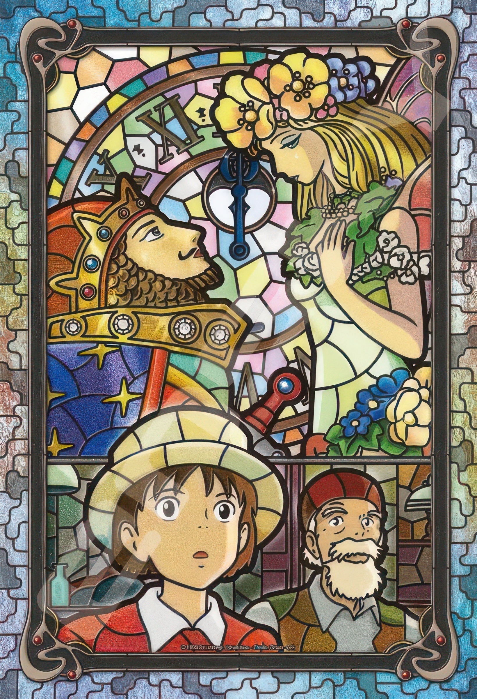 ensky-300-ac063-spirited-away-jikyuya-s-karakuri-clock-300-pieces-crystal-jigsaw-puzzle