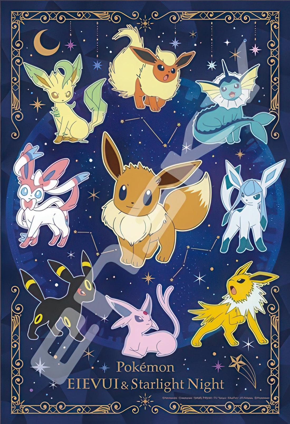 ensky-300-ac065-pokemon-eevee-friends-and-stars-in-the-night-sky-300-pieces-crystal-jigsaw-puzzle