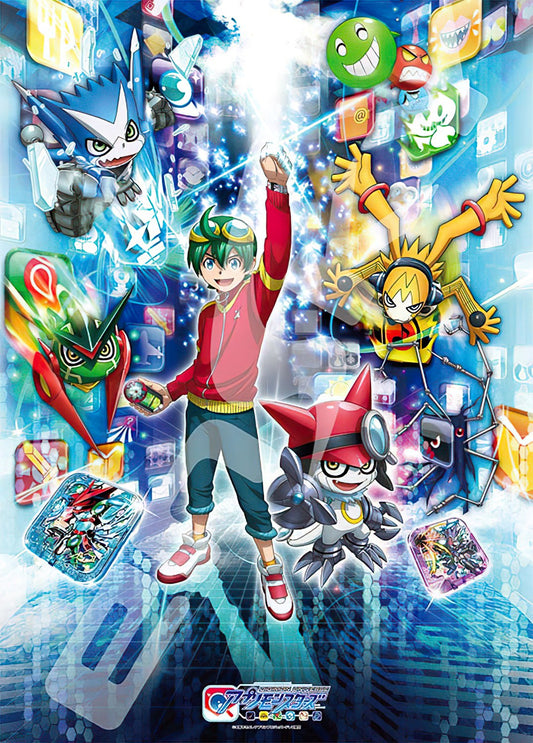 Ensky • Digimon • Encounter with Appmon　300 PCS　Jigsaw Puzzle