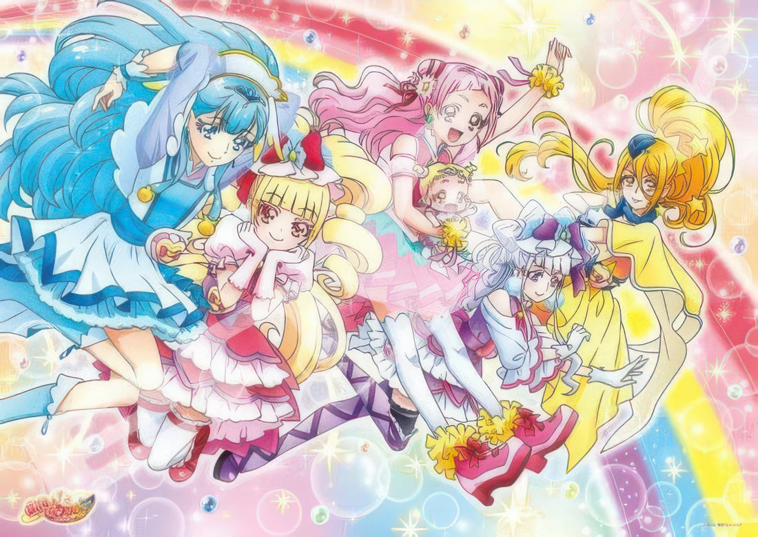 ensky-300-l550-hug-pretty-cure-jump-with-everyone-300-pieces-jigsaw-puzzle