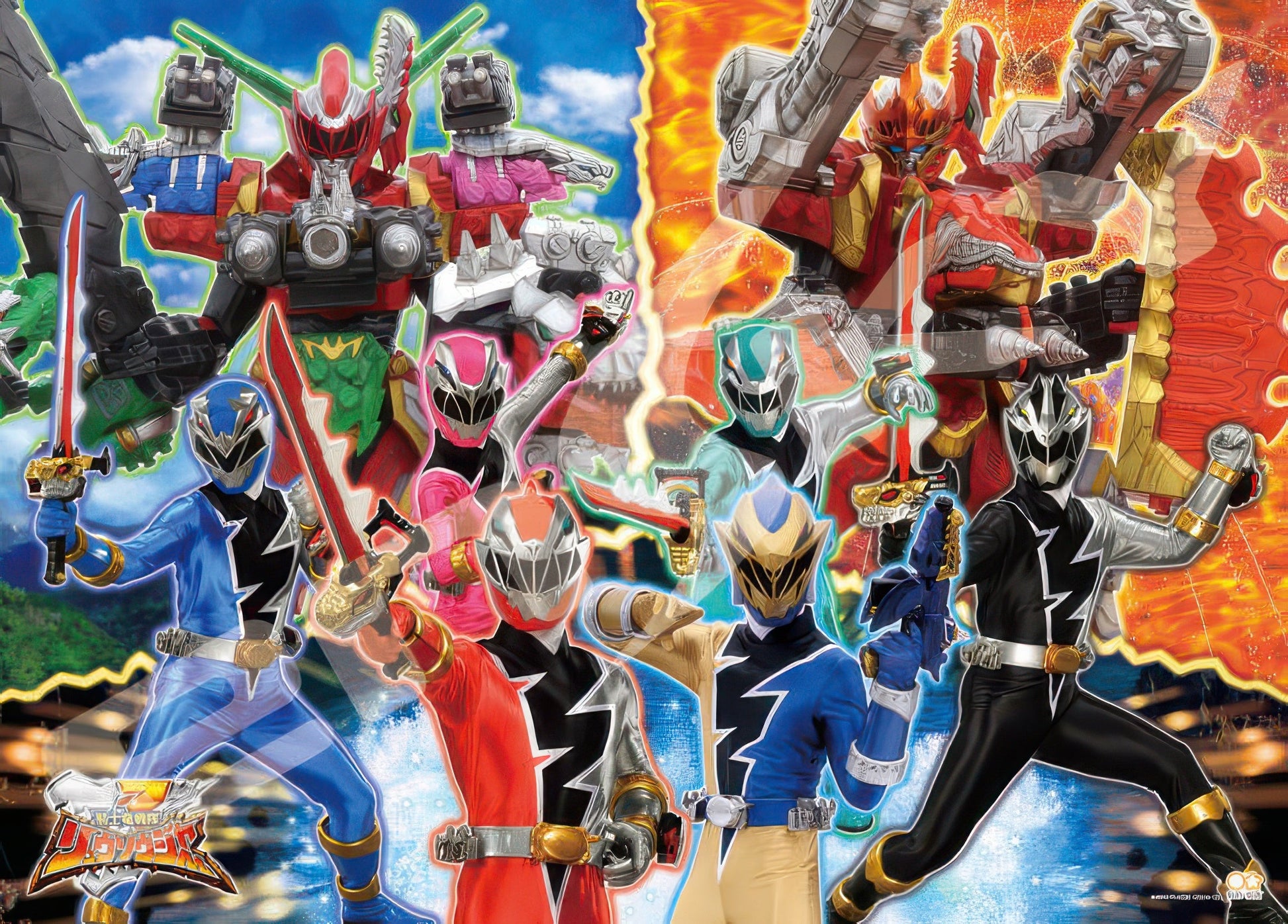 ensky-300-l555-kishiryu-sentai-ryusoulger-que-boom-6-friends-300-pieces-jigsaw-puzzle