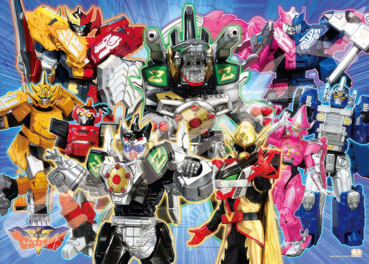 Ensky 300-L569　Kikai Sentai Zenkaiger • Full Power Zenkai　300 Pieces Jigsaw Puzzle