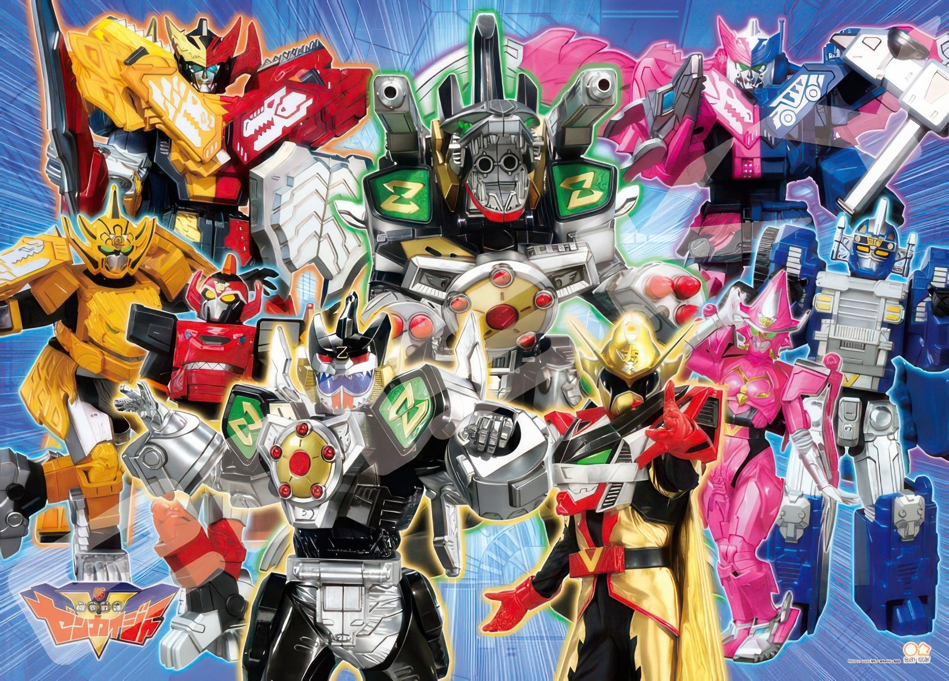 ensky-300-l569-kikai-sentai-zenkaiger-full-power-zenkai-300-pieces-jigsaw-puzzle