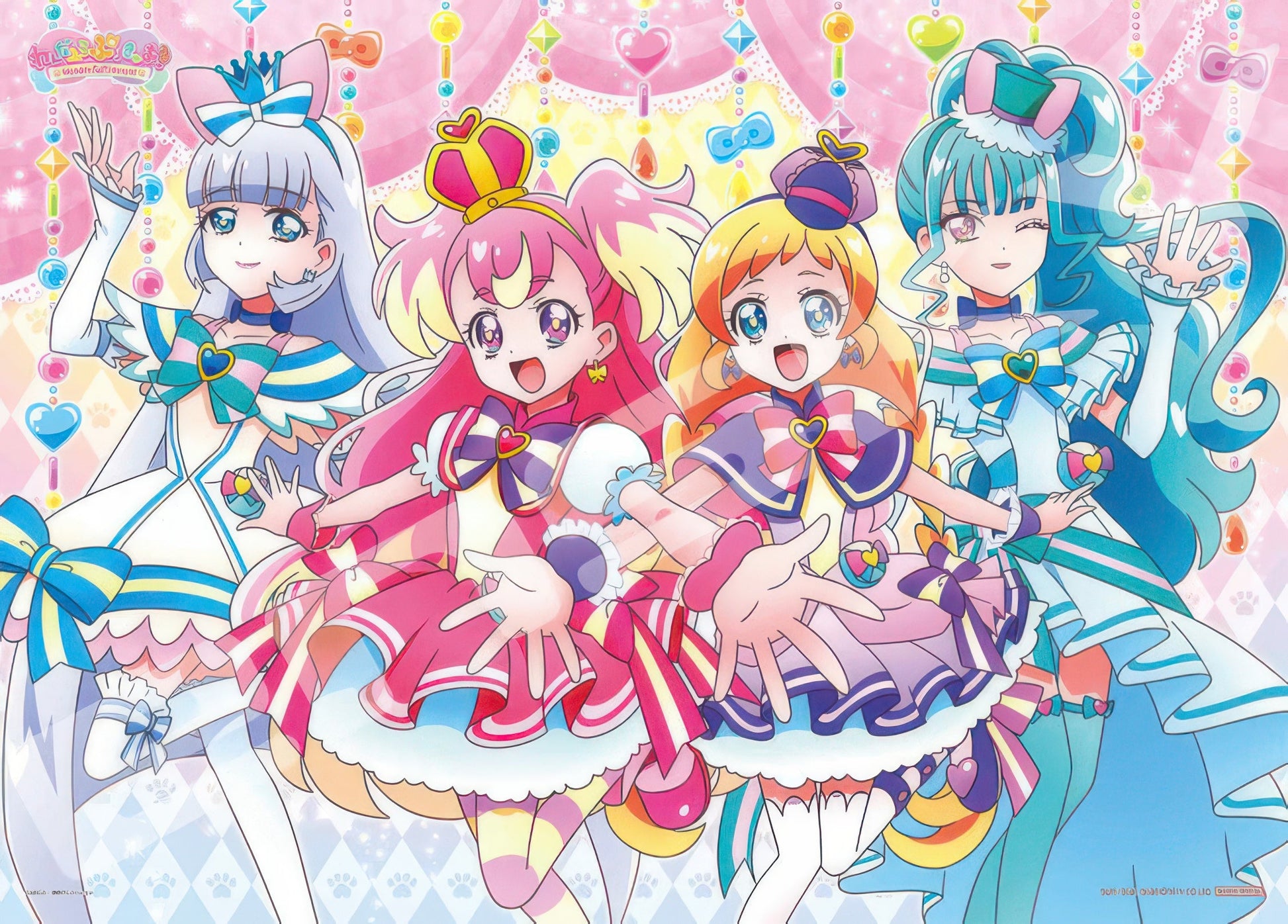 ensky-300-l585-wonderful-pretty-cure-everyone-is-friends-300-pieces-jigsaw-puzzle