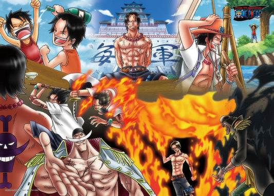 Ensky 500-120　One Piece • Fire Fist Ace　500 Pieces Jigsaw Puzzle