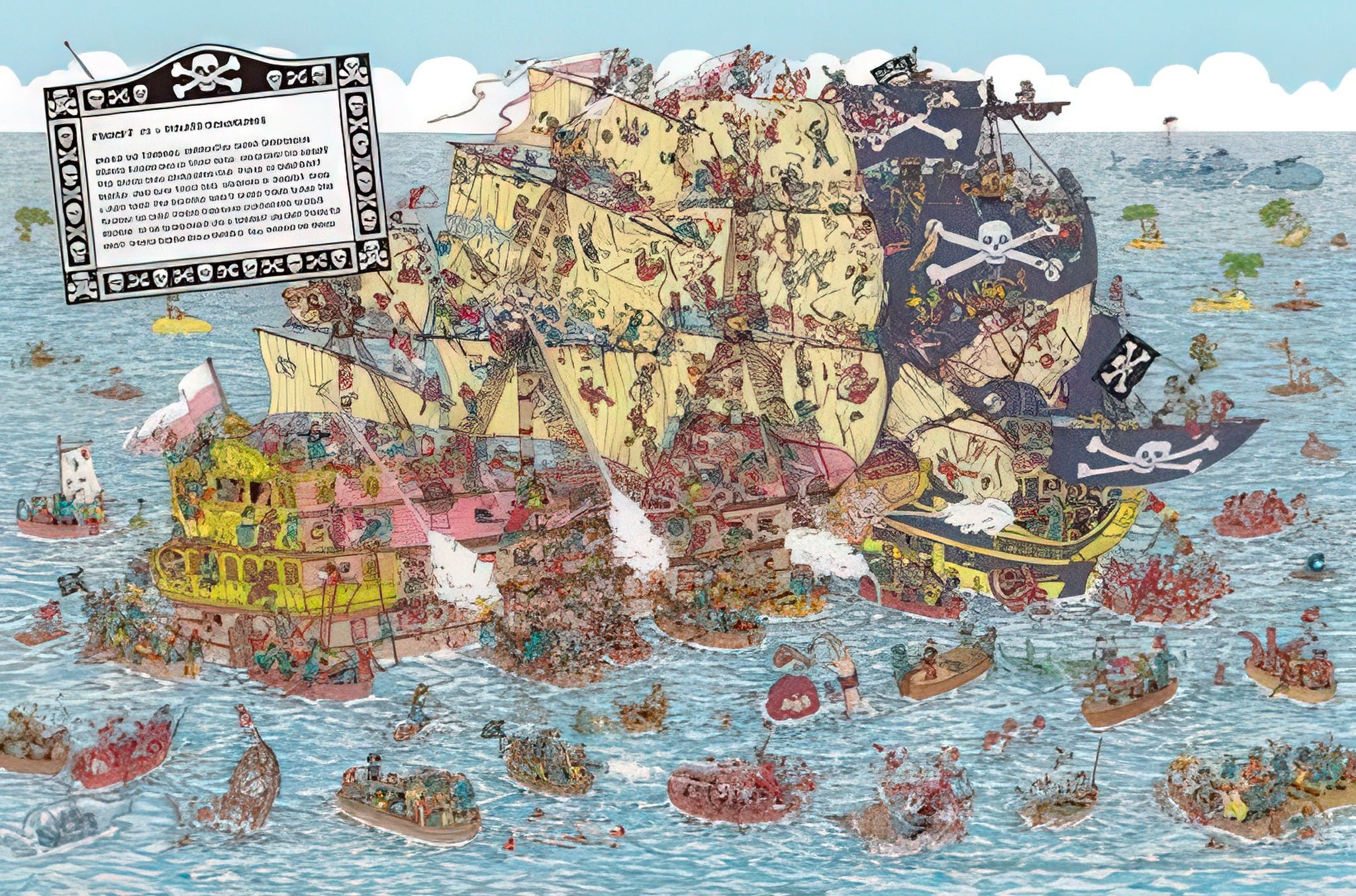 ensky-500-134-[where's-wally?]-pirate-panorama-500-pieces-jigsaw-puzzle