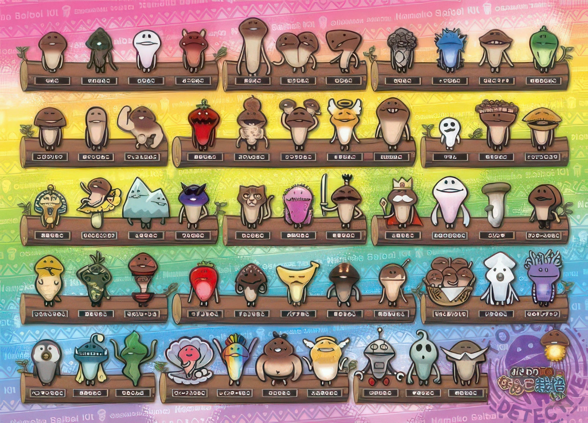 ensky-500-151-nameko-cultivation-kit-500-pieces-jigsaw-puzzle