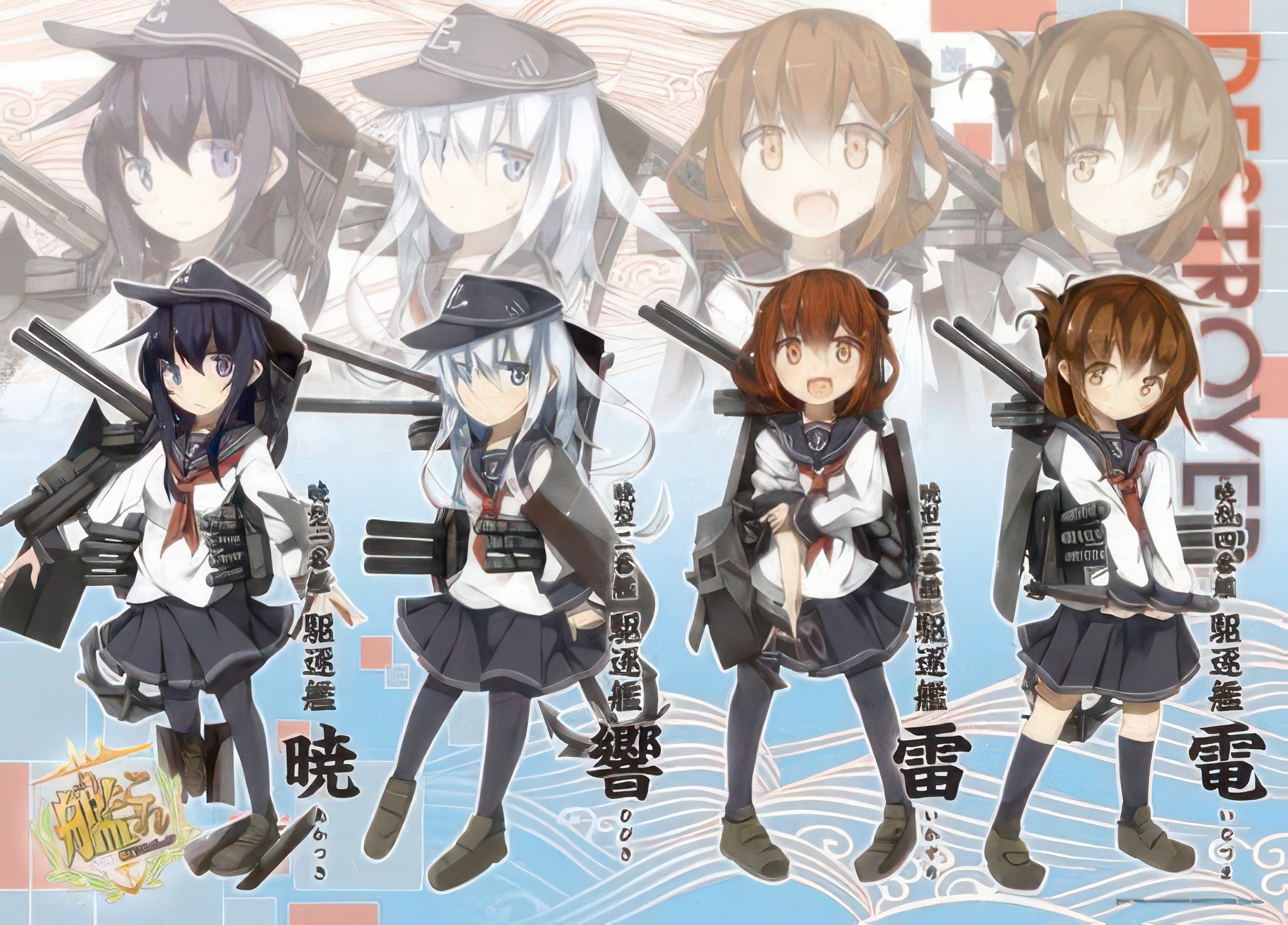 ensky-500-166-kantai-collection-6th-destroyer-division-500-pieces-jigsaw-puzzle