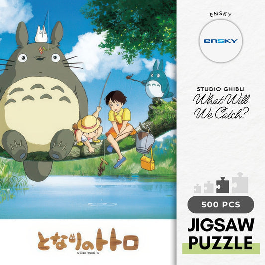 Ensky 500-228　My Neighbor Totoro • What Will We Catch?　500 Pieces Jigsaw Puzzle