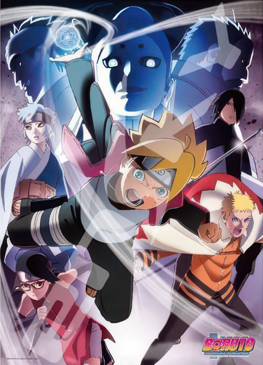 Ensky 500-323　Boruto • The One Who Stands In the Way　500 Pieces Jigsaw Puzzle