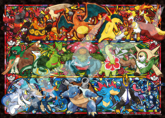 Ensky 500-342　Pokemon • Forever Starters　500 Pieces Jigsaw Puzzle