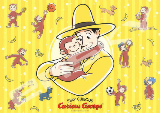 Ensky 500-391　Curious George　500 Pieces Jigsaw Puzzle