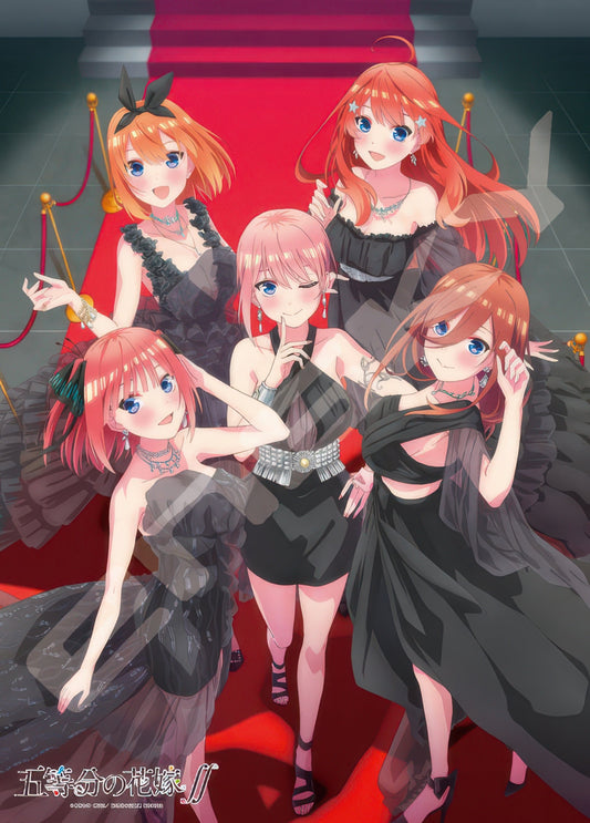 Ensky 500-500　The Quintessential Quintuplets • Red Carpet　500 Pieces Jigsaw Puzzle