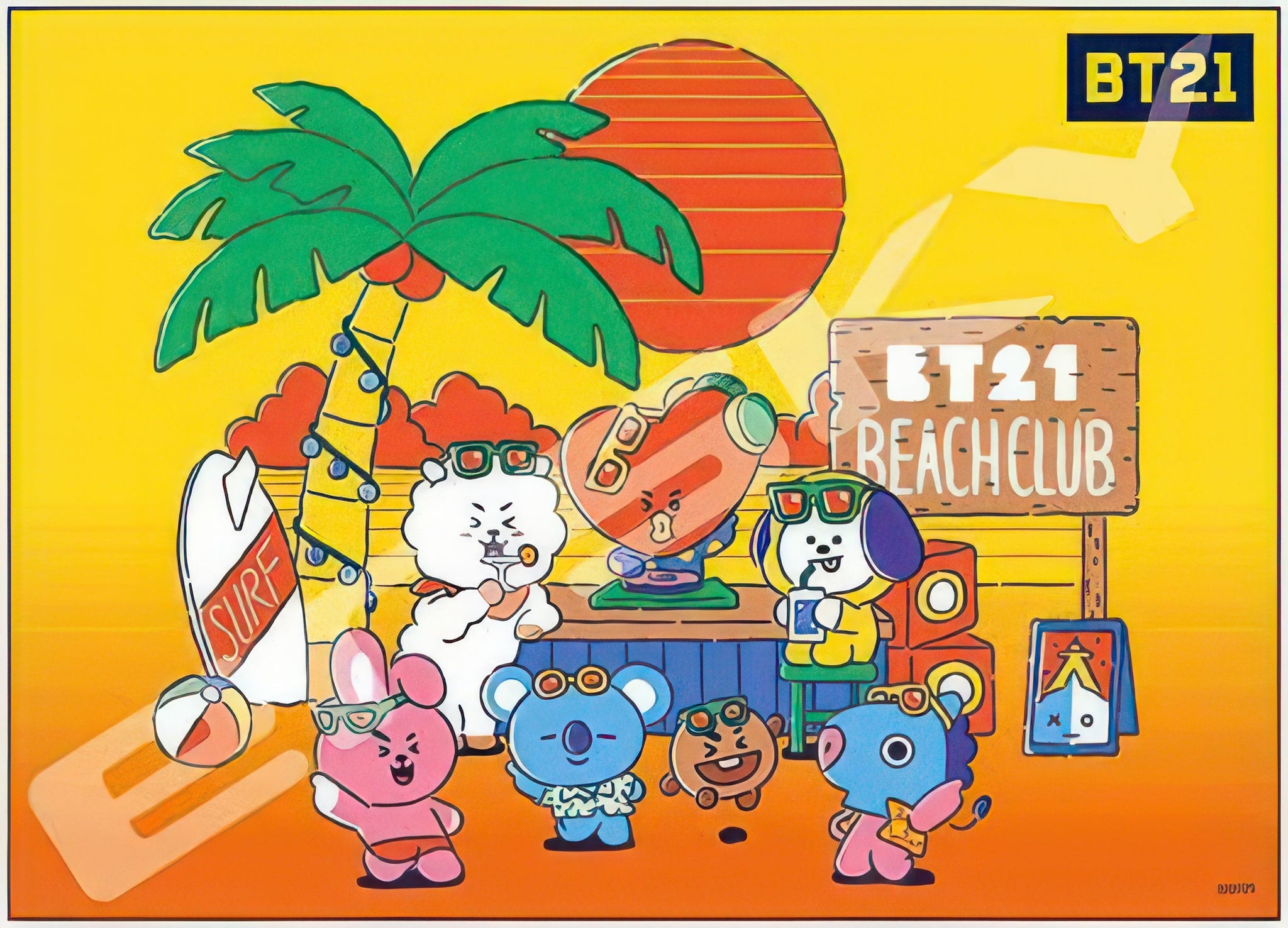 ensky-500-502-bt21-sunset-beach-500-pieces-jigsaw-puzzle