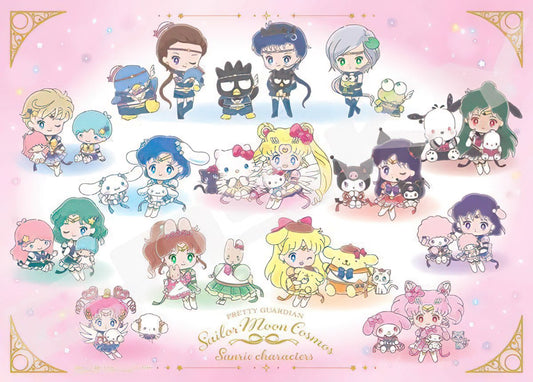 Ensky • Sailor Moon Cosmos x Sanrio Characters　500 PCS　Jigsaw Puzzle