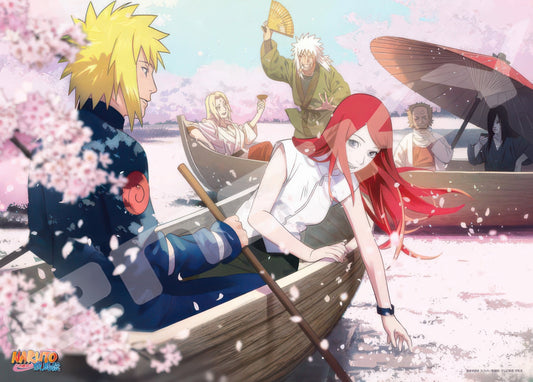 Ensky 500-575　Naruto • Flower Raft　500 Pieces Jigsaw Puzzle