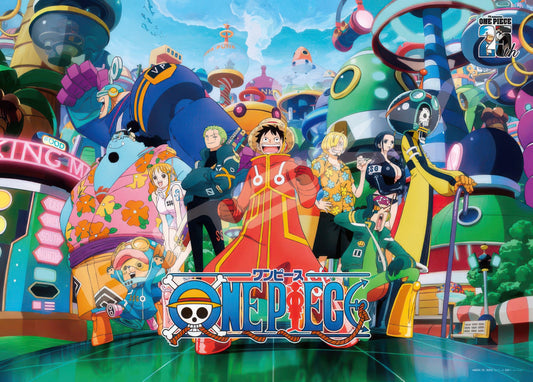 Ensky 500-586　One Piece • Exciting Future Island　500 Pieces Jigsaw Puzzle