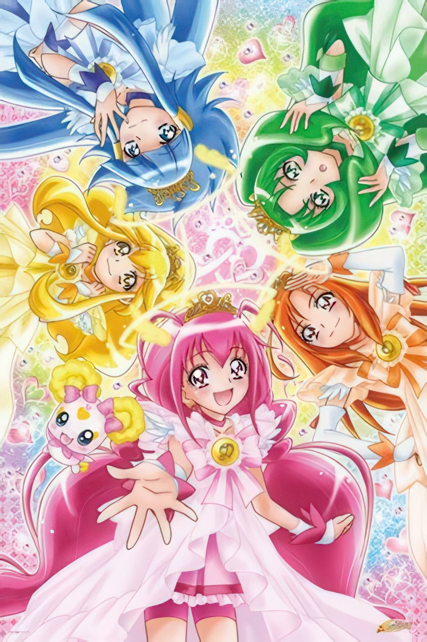 ensky-500-l146-smile-pretty-cure-towards-a-smile-500-pieces-jigsaw-puzzle