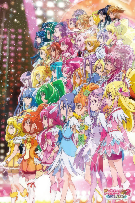 Ensky 500-L152　Pretty Cure All Stars F • New Stage 2　500 Pieces Jigsaw Puzzle