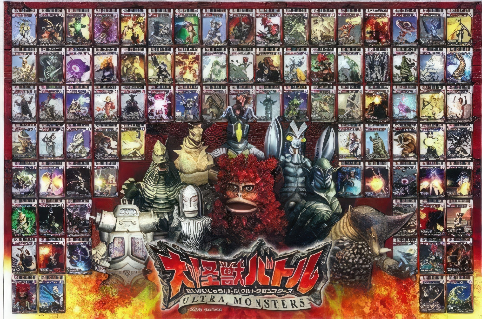 ensky-500-l94-ultra-galaxy-mega-monster-battle-daikaiju-battle-collection-500-pieces-jigsaw-puzzle