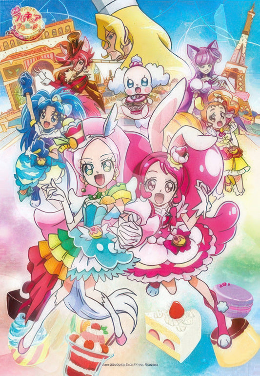 Ensky 500T-L14　Pretty Cure　500 Pieces Jigsaw Puzzle