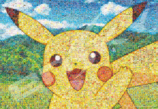 Ensky 500T-L17　Pokemon • Pikachu Mosaic Art　500 Pieces Jigsaw Puzzle