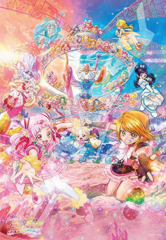 Ensky 500T-L22　Hug! Pretty Cure　500 Pieces Jigsaw Puzzle