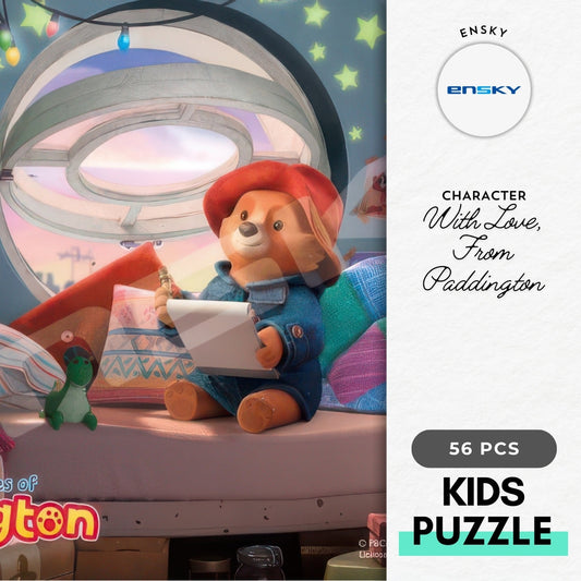 Ensky 56-L06　The Adventures Of Paddington • With Love, From Paddington　56 Pieces Jigsaw Puzzle