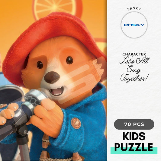 Ensky 70-L09　The Adventures Of Paddington • Let's All Sing Together!　70 Pieces Jigsaw Puzzle