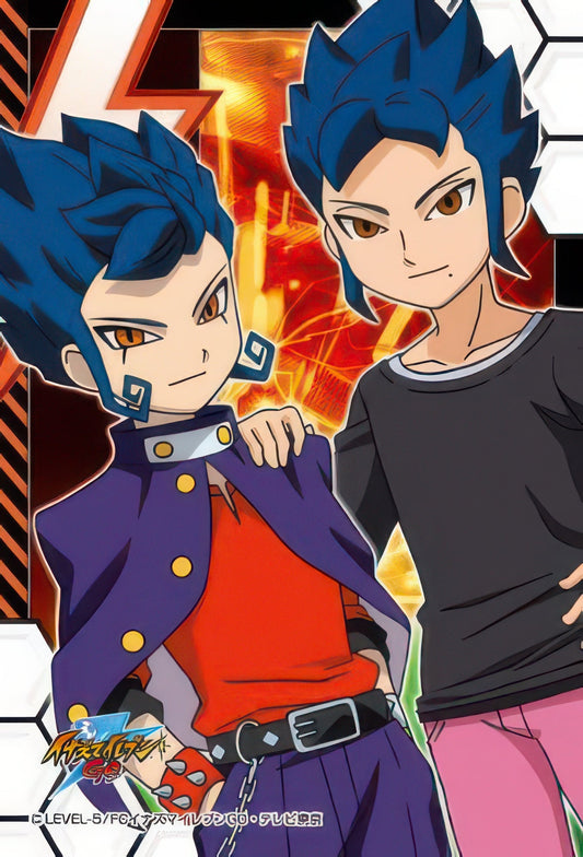 Ensky 70-m27　Inazuma Eleven GO • Kyousuke Kenjou & Yuuichi Kenjou　70 Pieces Jigsaw Puzzle