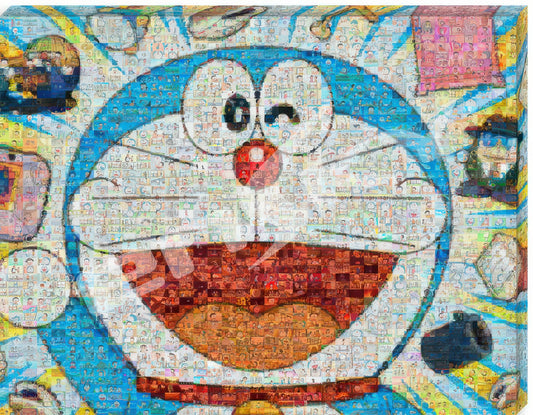 Ensky ATB-02　Doraemon Mosaic Art　366 Pieces Plastic Jigsaw Puzzle