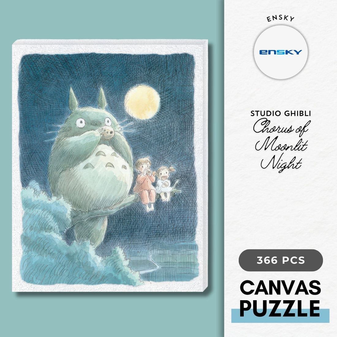 ensky-atb-05-my-neighbor-totoro-chorus-of-moonlit-night-366-pieces-plastic-jigsaw-puzzle