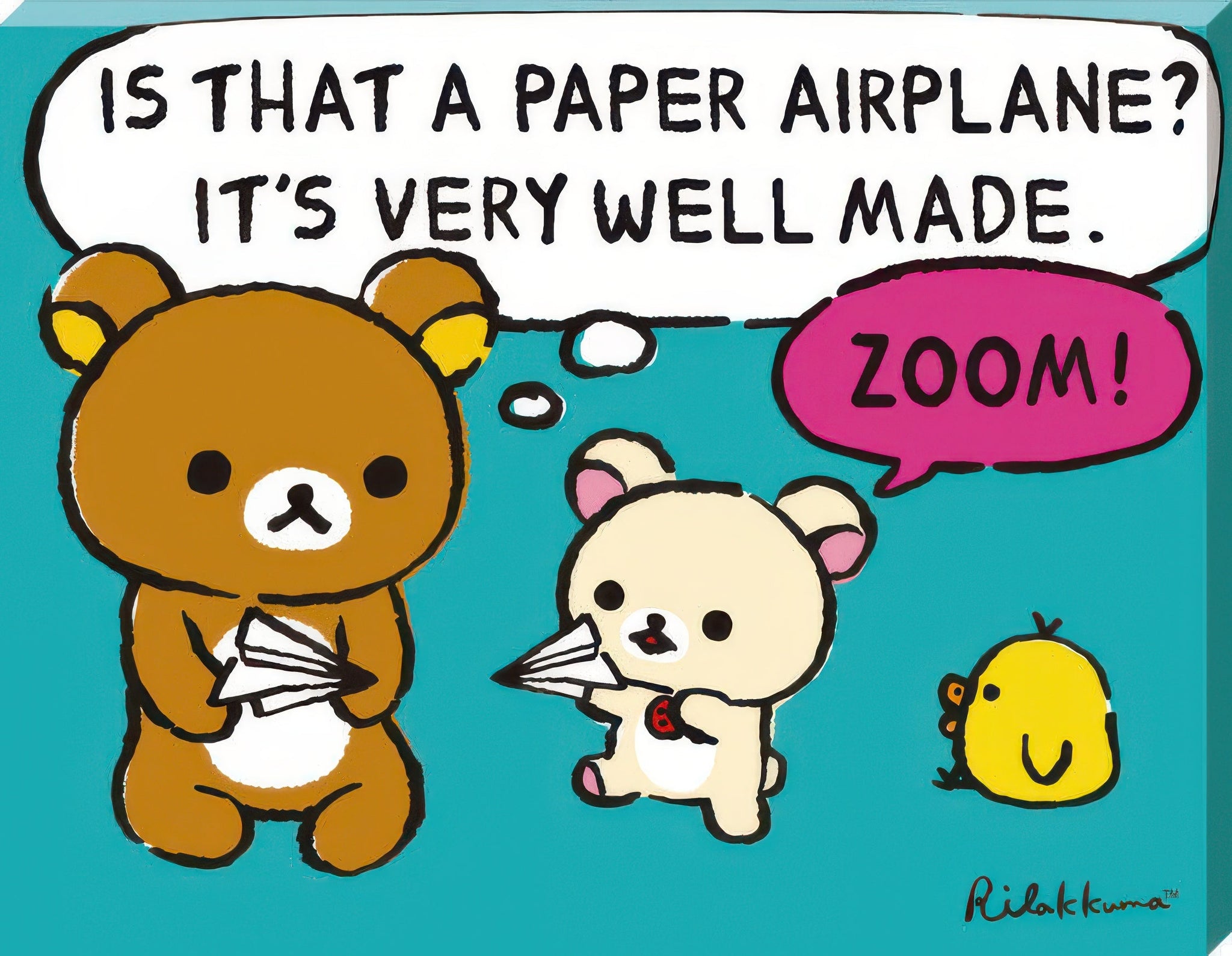 ensky-atb-08-rilakkuma-relaxed-paper-plane-366-pieces-plastic-jigsaw-puzzle