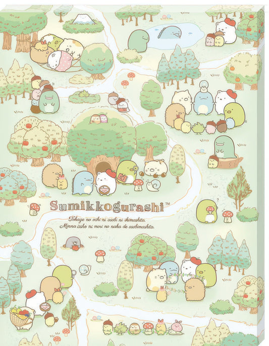 Ensky ATB-11　Sumikko Gurashi • Playing at Tokage's House　366 Pieces Plastic Jigsaw Puzzle