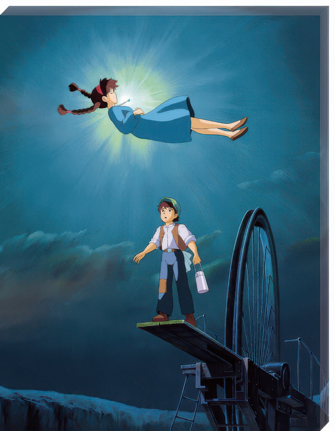 ensky-atb-16-castle-in-the-sky-girl-descending-from-the-sky-366-pieces-plastic-jigsaw-puzzle