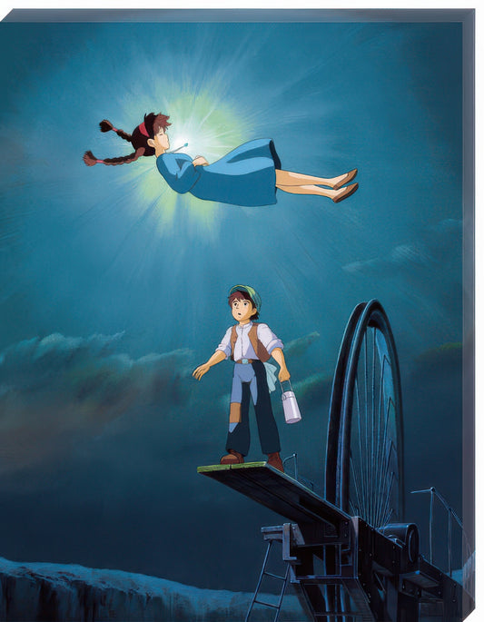 Ensky ATB-16　Castle in the Sky • Girl Descending from the Sky　366 Pieces Plastic Jigsaw Puzzle