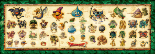 Ensky EP4866　Dragon Quest • Monster Book　352 Pieces Jigsaw Puzzle