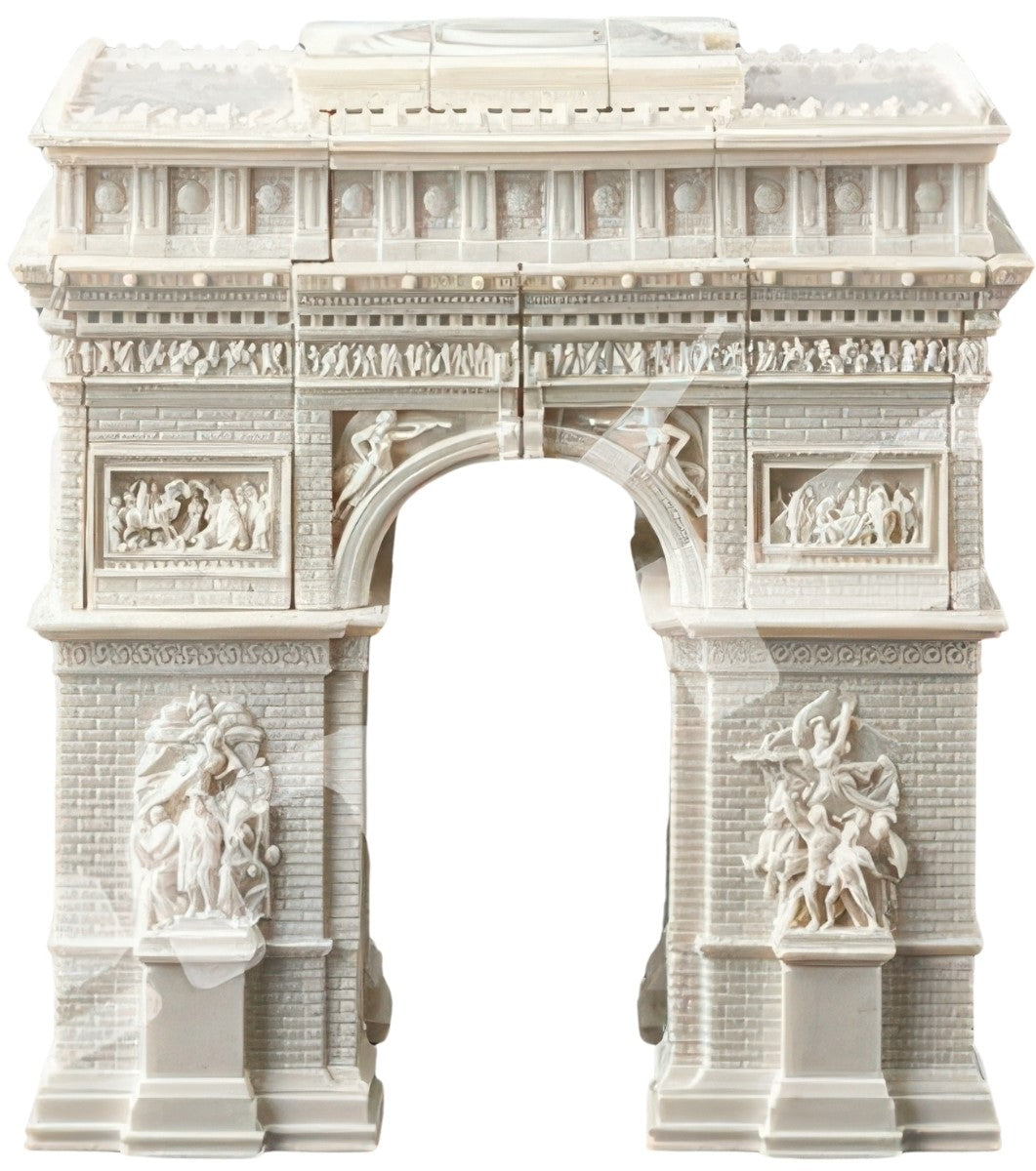 ensky-kmp-03-paint-arc-de-triomphe-46-pieces-plastic-3d-puzzle