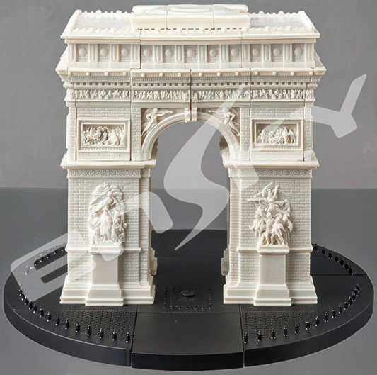 Ensky KMP-03　Paint Arc de Triomphe　46 Pieces Plastic 3D Puzzle