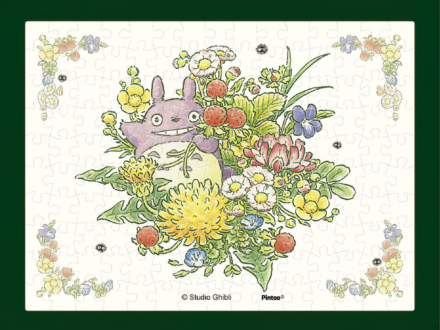 Ensky • My Neighbor Totoro • Flowers of Spring　150 PCS　Plastic Jigsaw Puzzle