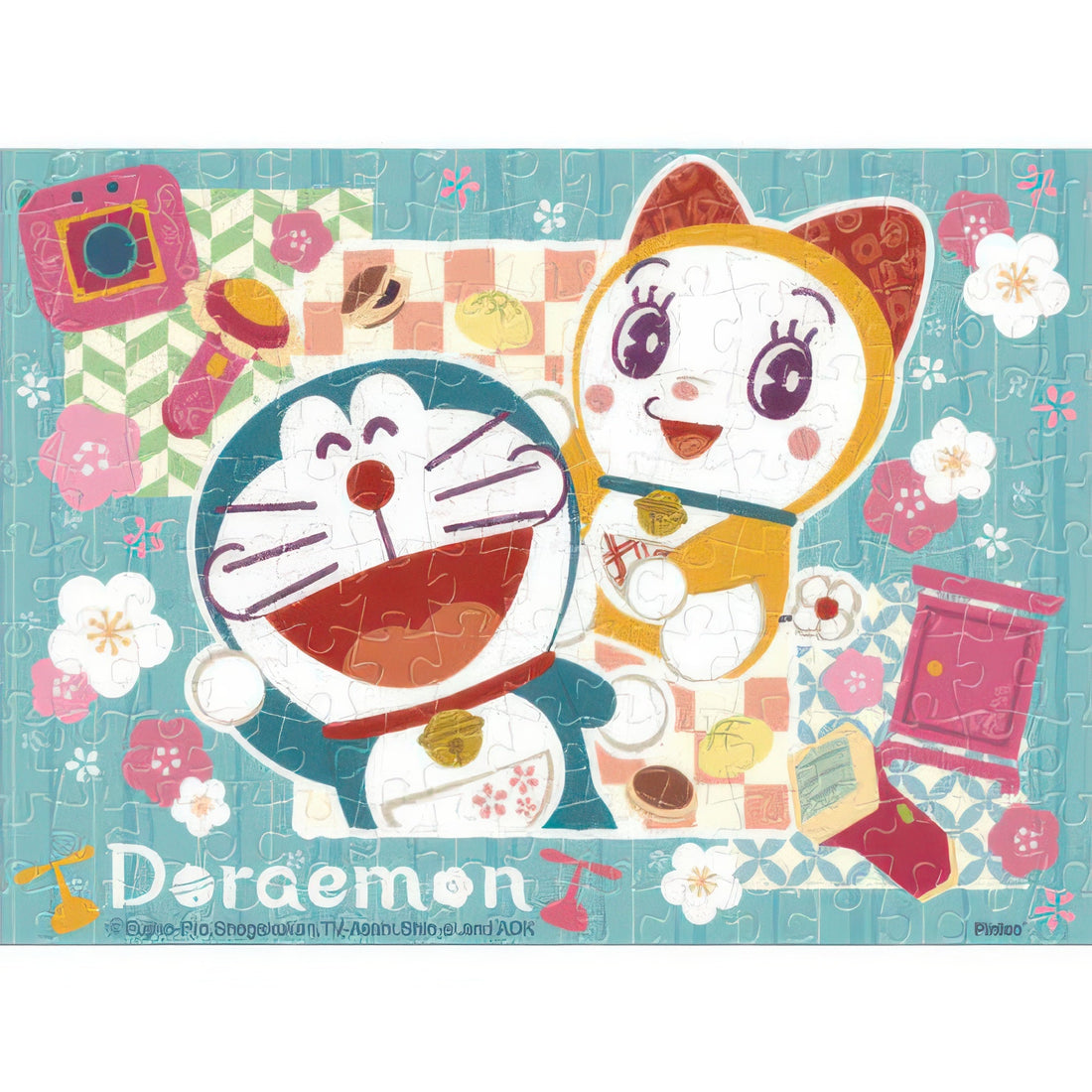 ensky-ma-33-blue-doraemon-and-dorami-150-pieces-plastic-jigsaw-puzzle