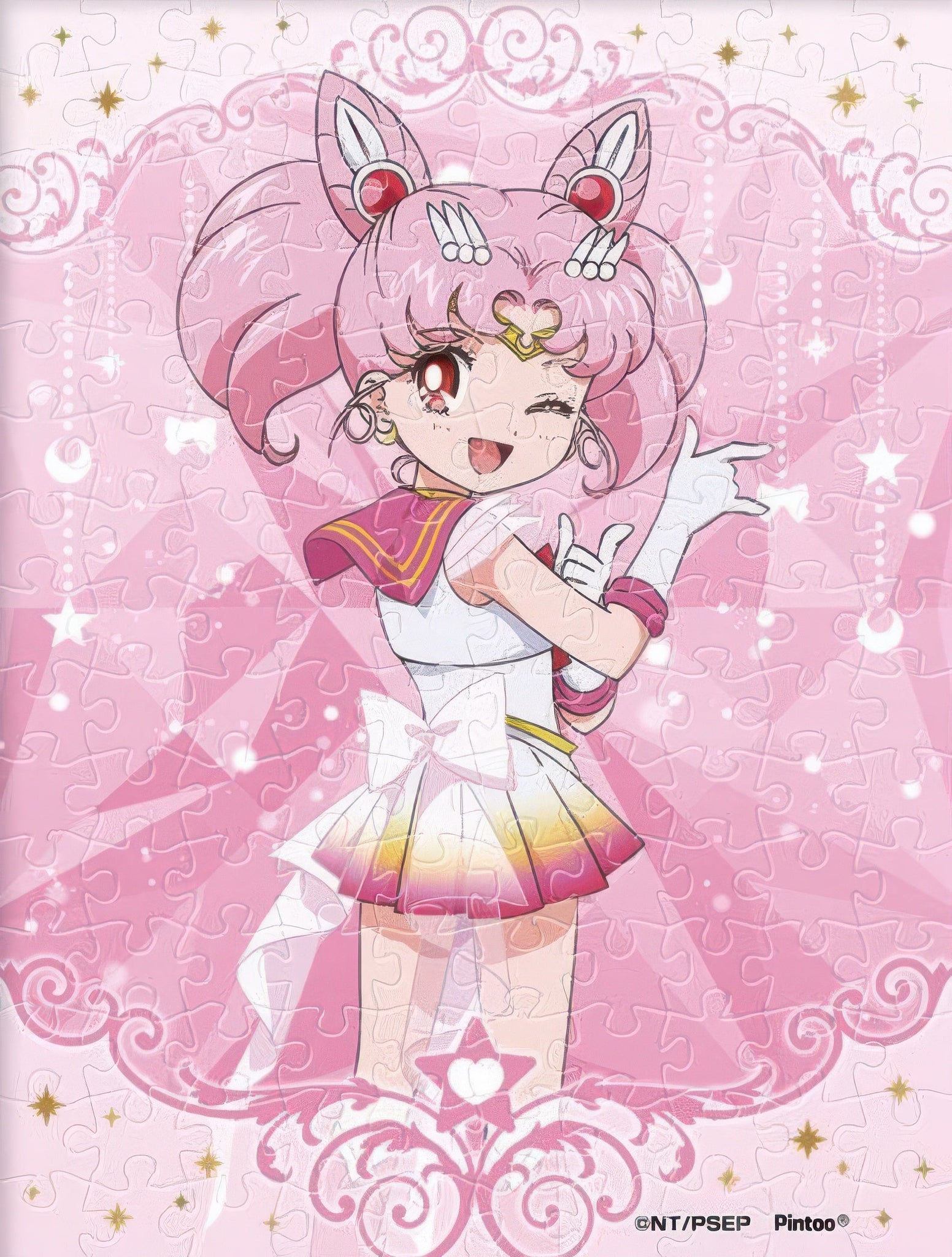 ensky-ma-52-super-sailor-chibi-moon-150-pieces-puzzle-+-frame-set
