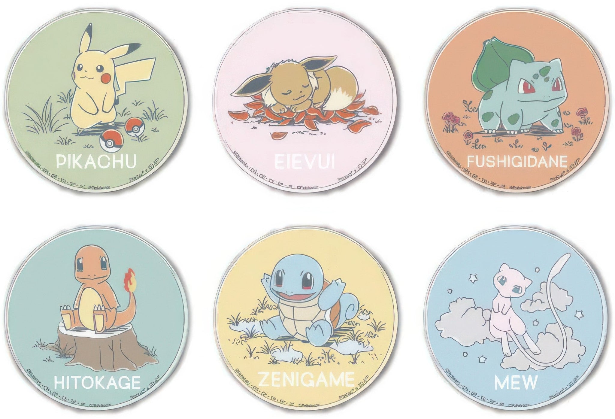 ensky-pcl-06-[pokemon]-daily-sketch-pachit-badge-collection-(assortment-set)-(1box)-16-multipack-12-pin-badge-puzzle